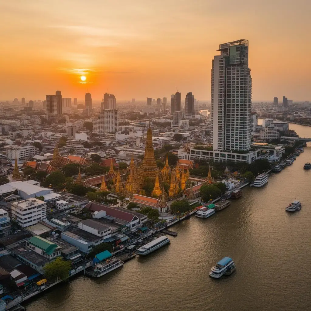 Bangkok skyline